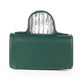 Rajwada Dark Green Faux Stone Tassels Embellished Clutch For Women