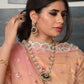 Rajwada Dark Blue and Gold Kundan Jewellery Set for Women