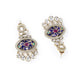 Rajwada Dark Blue and Gold Kundan Jewellery Set for Women