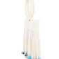 Rajwada White Pearls Embroidered Clutch for Women