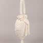 Rajwada Off White Pearl and Sequins Embroidered Tassel Potli Bag for Women