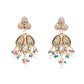 Rajwada Gold Faux Stone Embellished Ethnic Jewellery Set with Maangtika for Women