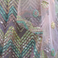 Rajwada Mauve Embroidered Net Semi Stitched Lehenga for Women