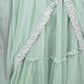 Rajwada Sea Green Georgette Embroidered Semi Stitched Lehenga With Unstitched Blouse For Women