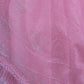 Rajwada Pink Embellished Net Saree with Unstitched Blouse for Women