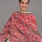 Rajwada White Embroidered Georgette Semi Stitched Lehenga With Unstitched Blouse For Women