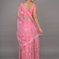 Rajwada Pink Net Semi Stitched Lehenga With Unstitched Blouse For Women