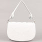 Rajwada White Embellished Clutch Bag For Women