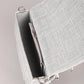 Rajwada White Embellished Clutch Bag For Women