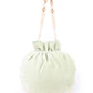 Rajwada Light Green Embroidered Potli Bag For Women
