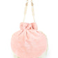 Rajwada Pink Embroidered Potli Bag For Women