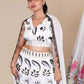 Rajwada White Georgette Embroidered Semi-Stitched Lehenga For Women