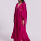 Rajwada Pink Organza Embroidered Stitched Kurta Set For Women