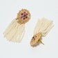 Rajwada White And Pink Alloy Beaded Pearl Jewellery Set For Women