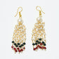 Rajwada Multicolor Alloy Beaded Pearl Jewellery Set For Women