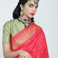 Rajwada Green And Golden Alloy Beaded Pearl And Kundan Jewellery Set For Women