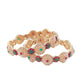 Rajwada White & Golden Alloy Embellished Bangles For Women