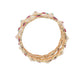 Rajwada White & Golden Alloy Embellished Bangles For Women
