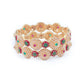 Rajwada White & Golden Alloy Embellished Bangles For Women