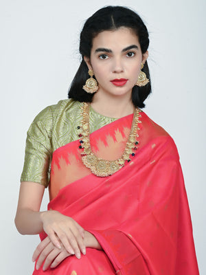 Rajwada Multicolor Alloy Kundan And Stone Jewellery Set For Women