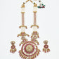 Rajwada Multicolor Alloy Kundan And Beaded Jewellery Set For Women