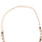 Rajwada Black Mixed Metal Embellished Neck Piece Set For Women