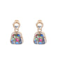 Rajwada Multicolor Mixed Metal Embellished Neck Piece Set For Women