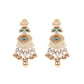 Rajwada Gold Mixed Metal Embellished Neck Piece Set For Women
