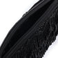 Rajwada Black Silk Blend Embellished Hand Bag For Women