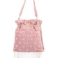 Rajwada Dusty Pink Velvet Embellished Potli For Women