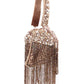 Rajwada Brown Velvet Embellished Potli For Women