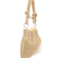 Rajwada Gold Silk Blend Embellished Hand Bag For Women