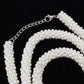 Rajwada White Beads Embellished Neck Piece For Women