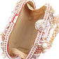 Rajwada Multicolor Cotton Blend Embellished Clutch For Women