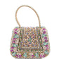 Rajwada Multicolor Suede Embellished Hand Bag For Women
