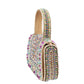 Rajwada Multicolor Suede Embellished Hand Bag For Women
