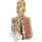 Rajwada Multicolour Velvet Embellished Clutch For Women