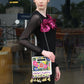 Rajwada Multicolour Suede Embellished Clutch For Women