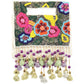 Rajwada Multicolour Suede Embellished Clutch For Women
