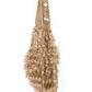 Rajwada Beige Velvet Embellished Clutch For Women