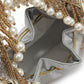Rajwada Silver Glittery Embellished Potli For Women