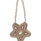 Rajwada Golden Velvet Embellished Clutch For Women