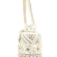 Rajwada White Jute Embellished Potli For Women