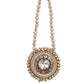 Rajwada Golden Velvet Embellished Clutch For Women