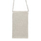 Rajwada Silver Jute Embellished Clutch For Women