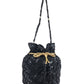 Rajwada Black Silk Blend Embellished Potli For Women
