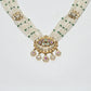 Rajwada Multi Colour Alloy Pearl Jewellery Set For Women