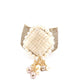 Rajwada White & Gold Alloy Embellished Bracelet For Women