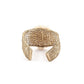 Rajwada White & Gold Alloy Embellished Bracelet For Women