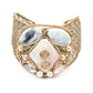 Rajwada White & Gold Alloy Embellished Bracelet For Women